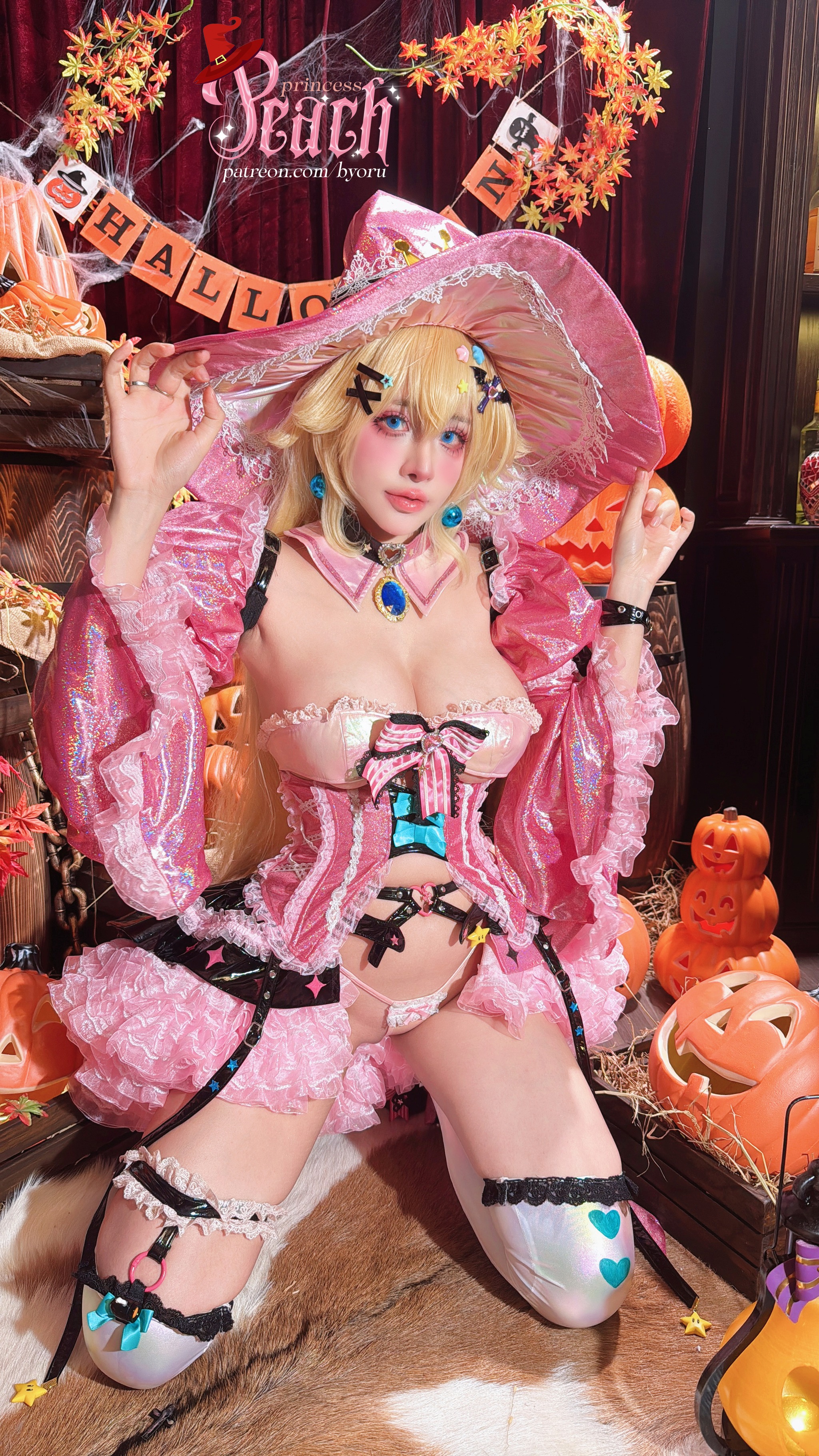 Byoru – NO.334 Peach princess Witch[57P24V]-XikXak